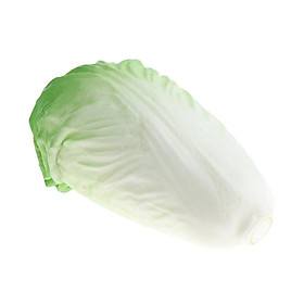 Realistic Artificial Lifelike Vegetable PU Foam Fake Baby Cabbage Green