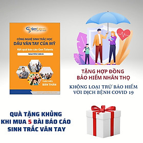 Sinh Trắc Vân Tay Gen Talents - Bài Báo Cáo Đầy Đủ 4 Module