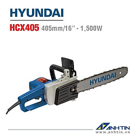 Máy cưa điện Hyundai HCX405 | Công suất 1.500W | 405 mm /16 inch | Tốc độ xích 400m/phút