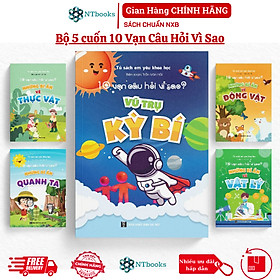 Hình ảnh Sách - 10 Vạn Câu Hỏi Vì Sao - Tủ sách Em yêu Khoa học - Trọn bộ 5 cuốn - Phiên bản mới nhất