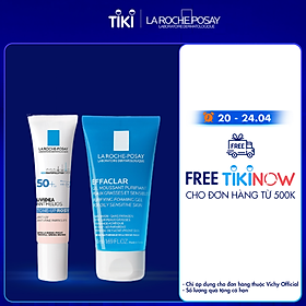 Bộ kem Chống Nắng Làm Sáng & Cải Thiện Sắc Tố Da La Roche Posay UV Idea Tone Up Rose SPF 50+ 30ml