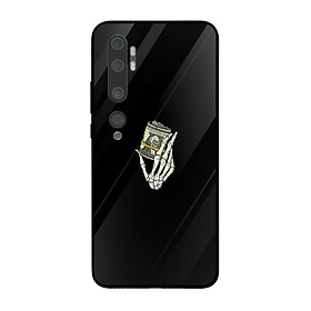 Ốp kính cường lực dành cho điện thoại Xiaomi Note in họa tiết Cầm tiền âm phủ