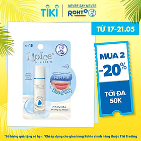Son dưỡng không màu chuyển kem mịn Lipice Creamy 4.3g
