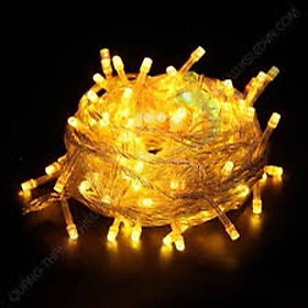 Mua Đèn led trang trí không nháy màu vàng dài 8m