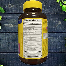 Vitamin Tổng Hợp Cho Bà Bầu Nature Made Prenatal Multi +DHA 200 mg DHA 150v của Mỹ