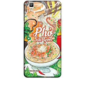 Ốp lưng dành cho điện thoại OPPO F1 Hình Phở Sài Gòn - Hàng chính hãng