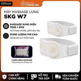 Máy massage lưng bụng SKG W7- Massage xung điện