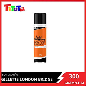 Bọt Cạo Râu GILLETTE London Bridge Chai 300g