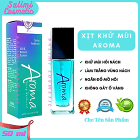 Hình ảnh Xịt Khử Mùi Vùng Da Dưới Cánh Tay AROMA - Đánh Tan Hôi Nách, Thâm Nách, Ra Mồ Hôi Nách - Thành Phần Từ Thiên Nhiên - 50 ml