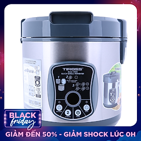 Máy Làm Tỏi Đen Tiross TS908 (6L) - Bạc - Hàng chính hãng