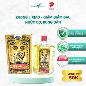 [Voucher 50K] Dầu Xoa Bóp Hỗ Trợ Giảm Đau Nhức Cơ Zhong Lixiao ANP 50ml Được Điều Chế Từ Các Thành Phần Tự Nhiên Giúp Giảm Đau Khớp Và Bong Gân