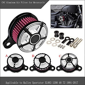 Air Cleaner Intake Filter for   XL883 1200 48 72 91-17