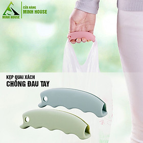 Mua Combo 4 Silicone Picker kẹp quai xách túi cho tay đỡ đau giúp xách đồ nhẹ nhàng hơn – Mihoco2021-Giao màu ngẫu nhiên