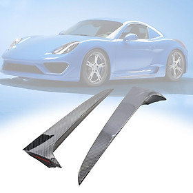 1 Pair Rear Window Spoiler Side Wing Cover Sticker for  X3 F25 2011-2017