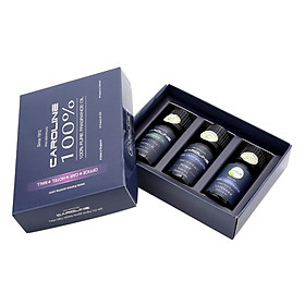 Combo 3 chai tinh dầu caroline 10ml - bạc hà, lavender, bưởi