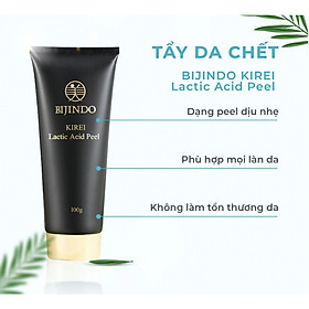 Tẩy Da Chết AHA BIJINDO KIREI Lactic Acid Peel 100g