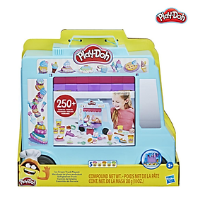 Bộ đồ chơi đất nặn xe kem di động Play-Doh