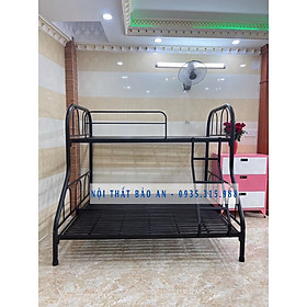 Mua Giường sắt hai tầng BẢO AN tầng trên 1m tầng dưới 1m4