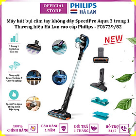 Mua Máy hút bụi cầm tay không dây 3 trong 1 SpeedPro Aqua thương hiệu Philips FC6729/82 - Hàng Nhập Khẩu