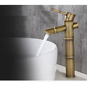 Mua Vòi rửa mặt  Vòi Lavabo nóng lạnh tân cổ điển nhập khẩu cao cấp chính hãng Groves kiểu cây trúc rất Việt Nam 8604