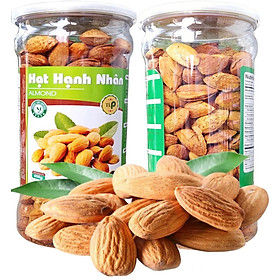 HẠT HẠNH NHÂN CAO CÂP TÂN LỘC PHÁT - MỖI HŨ 450G