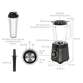 Mua Máy xay sinh tố Philips HR3041/00 - Hàng chính hãng