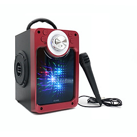 Mua Loa bluetooth MN-03 có đèn sân khấu  bass cực mạnh - kèm micro hát karaoke - Hàng Nhập Khẩu