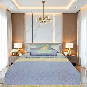 Bộ chăn drap gối Tencel Luxury Hometex ( 5 món )