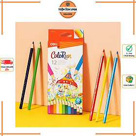 Hộp 12 Cây Bút Chì Màu Deli Đầu Chì 3mm Colorun EC130-12
