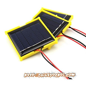 Mua Pin năng lượng mặt trời điện áp 3v 100mAh có kèm jack