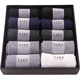 Set 10 đôi tất nam chống thối chân cổ ngắn xuất Nhật