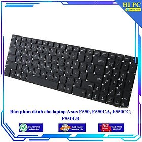 Bàn phím dành cho laptop Asus F550 F550CA F550CC F550LB - Hàng Nhập Khẩu
