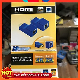 Mua Bộ kéo dài hdmi to lan 30m- kéo dài HDMI 30M qua cáp mạng LAN (RJ45) chất lượng tốt