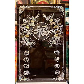 Mua Tranh sơn mài  Đốc lịch khảm ốc chữ Phúc- 5001