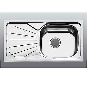 Mua Chậu rửa bát Inox Hwata một hộc một cánh Hàng Chính Hãng