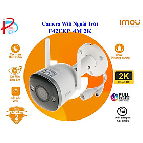 Mua Camera Wifi Ngoài Trời F42FP  F42FEP 4MP Sắc Nét Có Màu Đêm - Hàng chính hãng