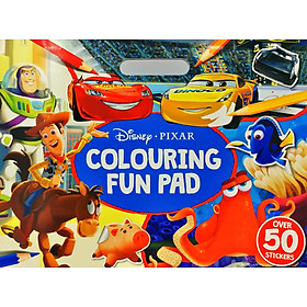 Download sách Disney Pixar Colouring Fun Pad - Disney Pixar: Sách tô màu