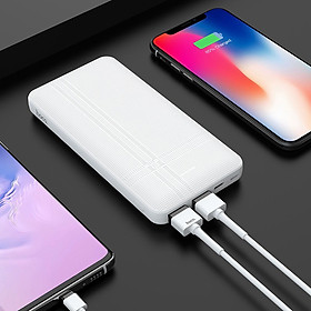 Pin Sạc Dự Phòng 10000mAh Hoco J48 2 Cổng sạc - Hàng Chính Hãng