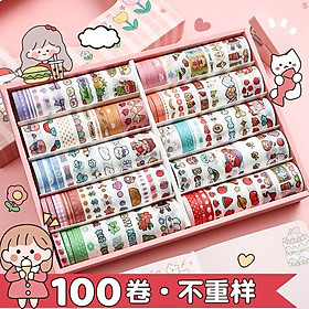 Washi Tape Sticker Giáng Sinh vintage phong cảnh