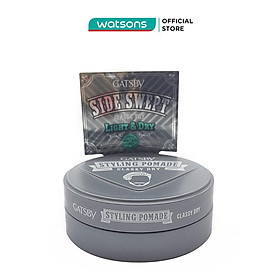 Hình ảnh Wax Vuốt Tóc Gatsby Pomade Classy Dry 75g