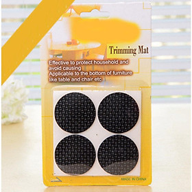 Mua Set 4 Miếng Lót Tròn Size 4cm Kê Chân Bàn Ghế Giường Tủ