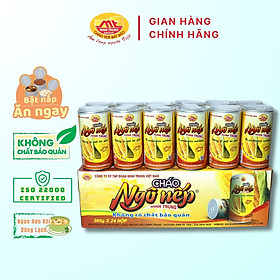 Cháo Ngô Nếp Minh Trung 365g Không Chất Bảo Quản - Thùng 24 Lon Cháo Ngô Nếp 24