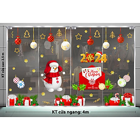 Mua Decal trang trí NOEL 2024 combo số 129