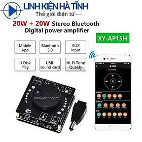 Mạch Khuếch Đại Âm Thanh Bluetooth 5.0 XY-AP15H AP15H 2*20W 12/24V