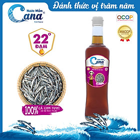 Nước mắm truyền thống CANA 22 độ Đạm - 750ml chai PET