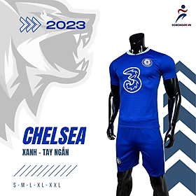BỘ QUẦN ÁO BÓNG ĐÁ CLB CHELSEA XANH BÍCH 2023