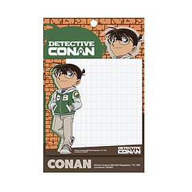Giấy note nhân vật Conan, Set 50 giấy note nhân vật, Giấy ghi chú nhân vật trong phim Thám Tử Lừng Danh Conan - Sản Phẩm Có Bản Quyền, Phân Phối Bởi Teenbox