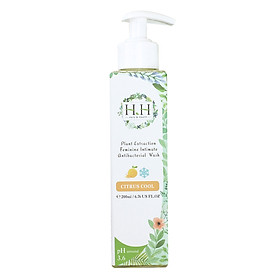 Dung Dịch Vệ Sinh Phụ Nữ Dạng Gel Chiết Xuất Thảo Mộc Tự Nhiên Hương Thơm Tinh Dầu Làm Sạch Kháng Khuẩn Khử Mùi Hôi Cô Bé Giảm Ngứa Khí Hư Tạo Cảm Giác Thoải Mái Dễ Chịu HH (200ml)