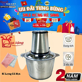 Mua Máy Xay Thịt Cối Inox Lock&Lock EJM172 (2 lít) Hàng Chính Hãng