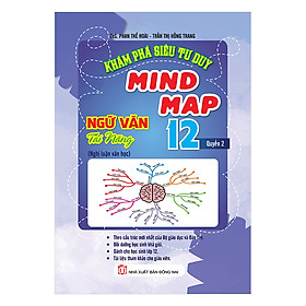 Download sách Khám Phá Siêu Tư Duy Mindmap Ngữ Văn Tài Năng Lớp 12 (Tập 2)